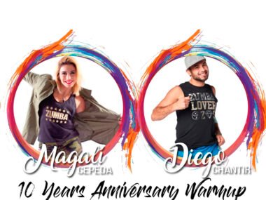 Warmup 10 years Anniversary Diego Chantir Magali Cepeda